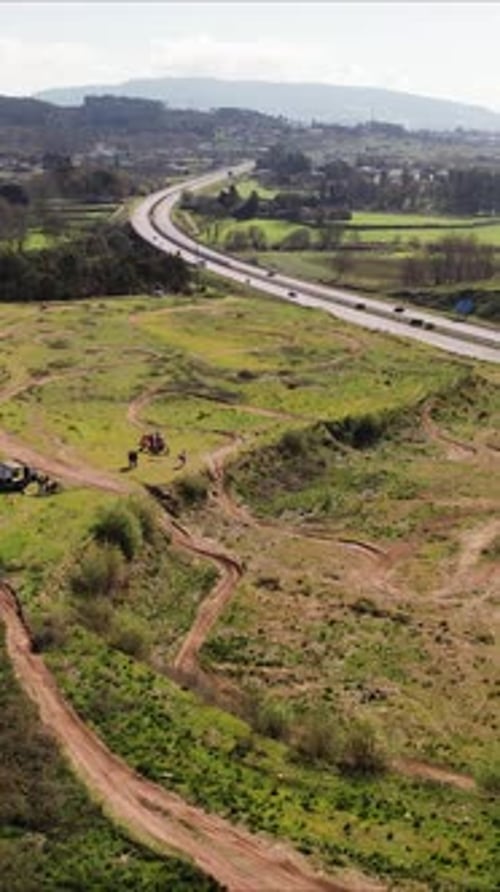 Motocross Vertical View 14