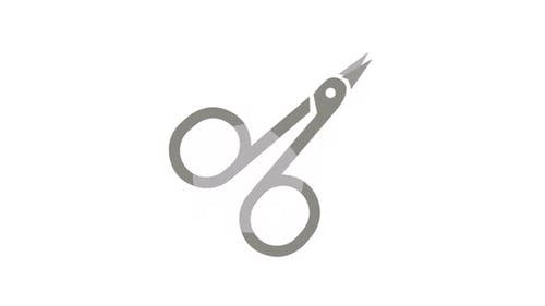 Eyebrow Scissor Element Alpha Animation