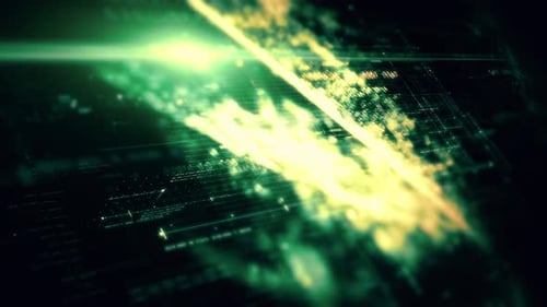 Advanced Data Matrix Simulation Vertical Background 11