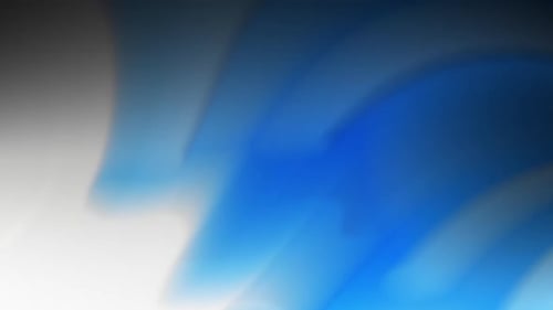 Smooth Flowing Abstract Blue Gradient Motion Background