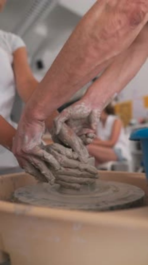 Artistic Clay Shaping Memorable Moments in a Pottery Workshop Experience of Creation