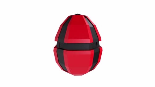 Future Grenade 3d bomb object rotating loop