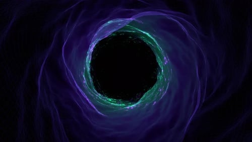 Purple And Turquoise Magic Cave Background Vj Loop In 4K