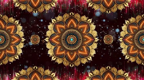 Mandala Flower Rotation 02