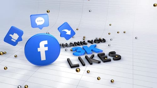Celebración de 3000 me gusta en Facebook