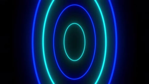 Luxury Looped Neon Background