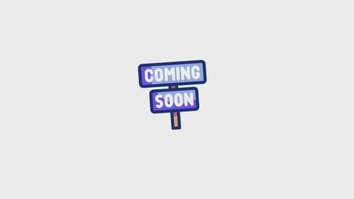Coming Soon Animated Icon