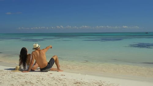 Puerto Morelos, Q.R. / Mexico - January 6, 2016: Couple on Romantic
