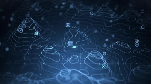 Digital Contour Map 2