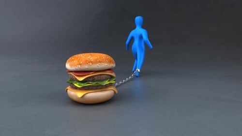 Burden symbol - 3D Animation