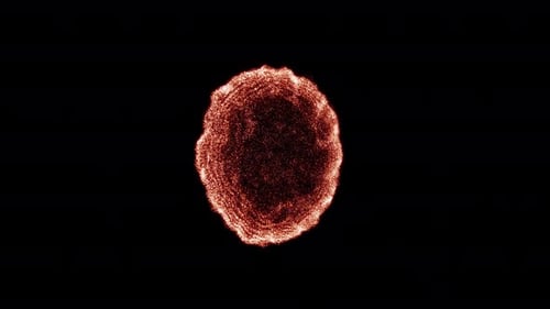 Abstract Particle Burst Energy Reveal