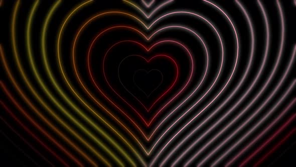 Loop Heart background animation, Backgrounds Motion Graphics ft ...