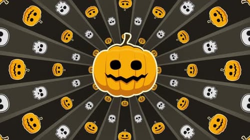 Halloween 2D Background 4K