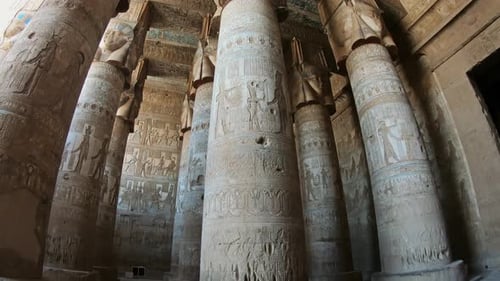 Templo del Antiguo Egipto en Dendera