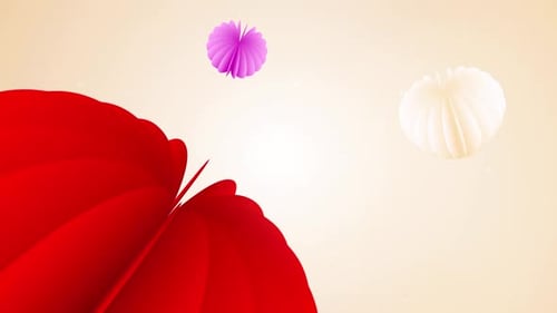 Modern Fluid Abstract Shapes Motion Background