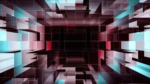 3D Tunnel Background