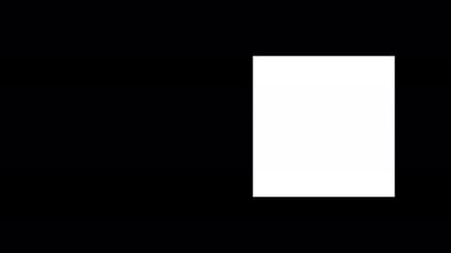 Prism Collection: Expanding square transition from the right