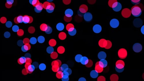 Blur Circles in Varying Sizes Add a Sense of Depth and Dimension to the Background