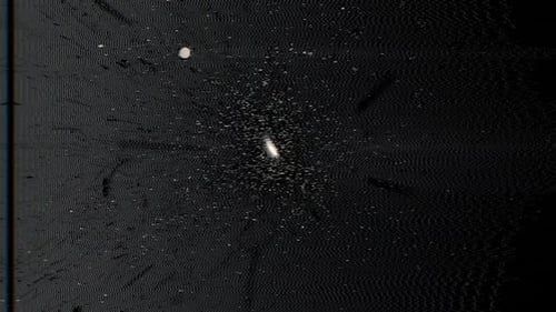 Star Explosion Retro-Futurismus-Loop