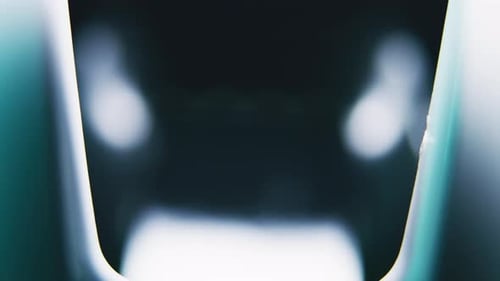 Close Up of Bill Counter Counting Hundred Dollar Bills