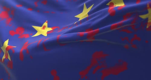 Europa Blood Flag