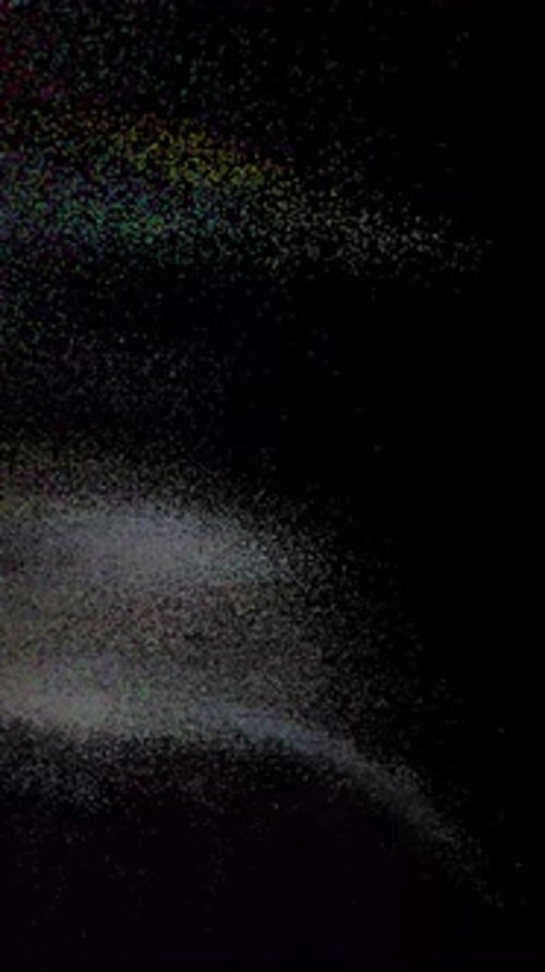 Dynamic Glitch Noise Vertical Transition Overlay