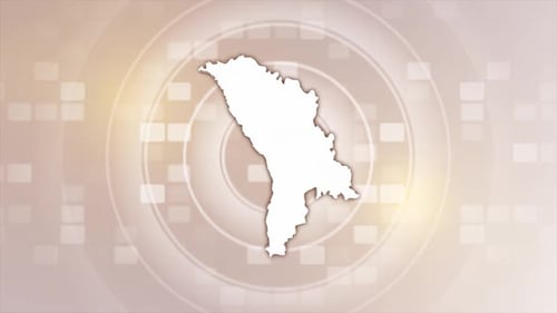Animierte Karte von Moldawien