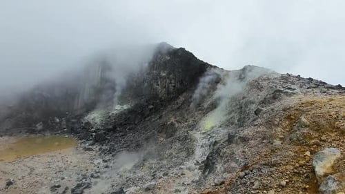 Active Volcano Sibayak