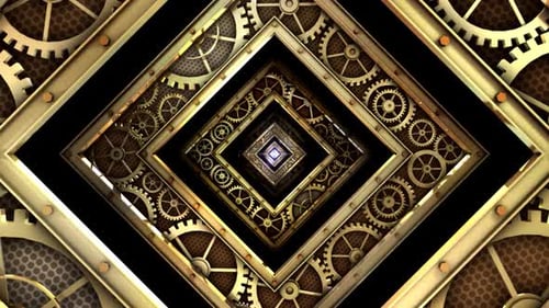 Square Gears Tunnel