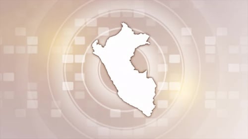 Peru Map Reveal for Broadcast and Corporate Presentations