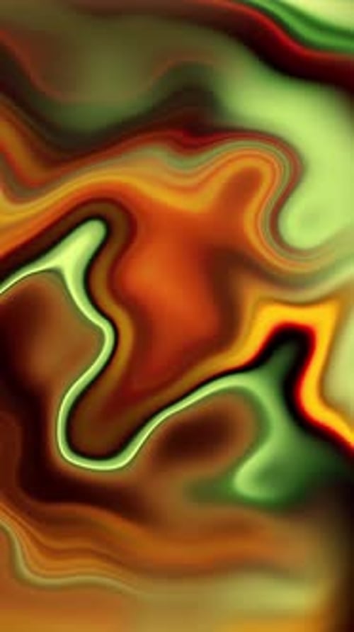Warm Liquid Gradient Motion Background