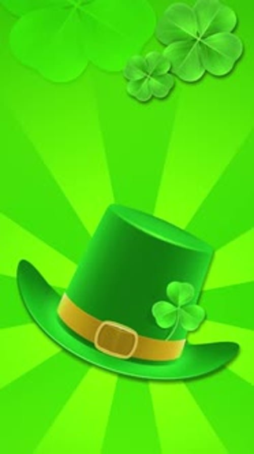St Patrick Day Background Vertical