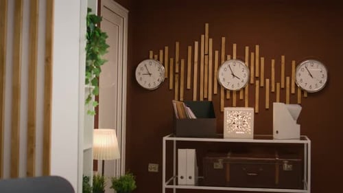 Intérieur du luxueux lobby de l'hôtel