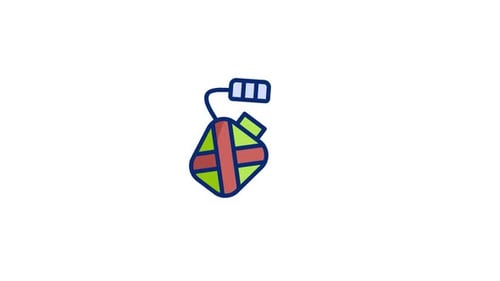 Animiertes Flask-Symbol