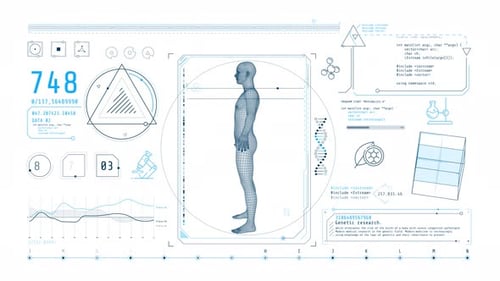 Dynamic Animation on the Theme of Studying the Human Genome