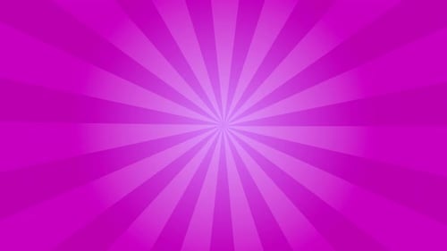 Rotating Magenta Sunburst Background Loop