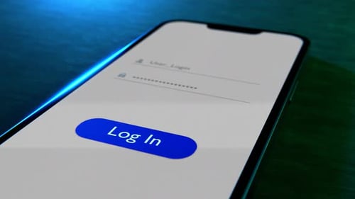 Entering password on computer. 8 digit parole.
