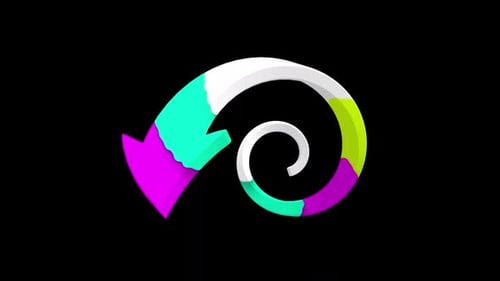 Arrow Reveal Pulsing Colours