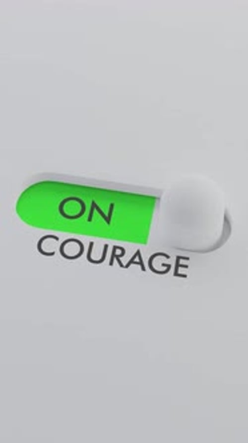 Switching on the COURAGE switch Vertical Video