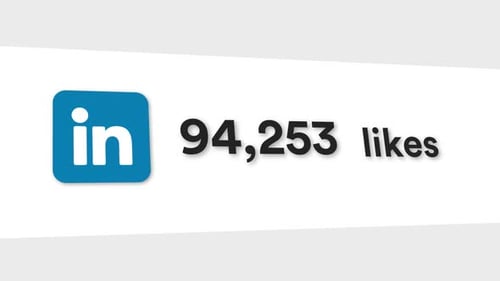 Linkedin aime compte, compte tenu des réseaux sociaux