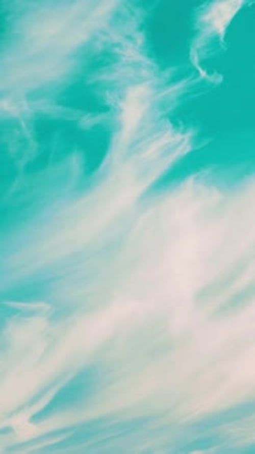 Cirros claros, nubes, cielo nublado