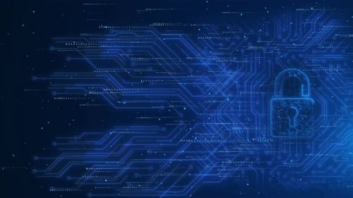 Cybersecurity and Privacy Protect Data Lock Icon Cyber Security Data Protection Privacy Antivirus