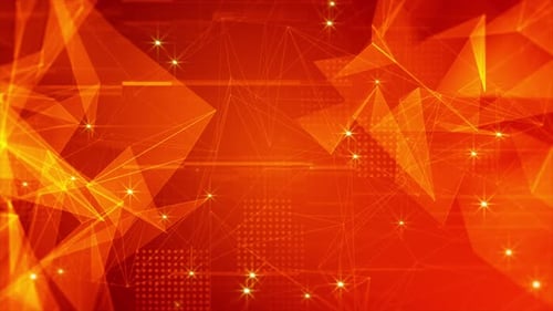 Red Plexus Technology Digital Background Loop V2