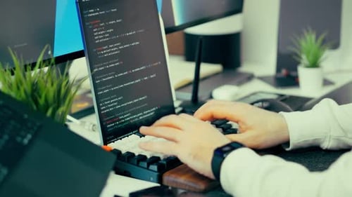 Software code review office workspace technology