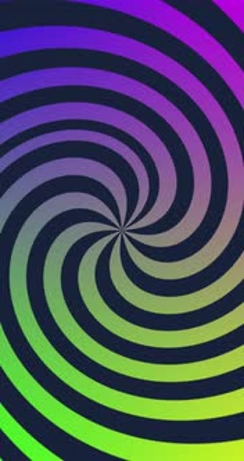 Spirale psychédélique infinie