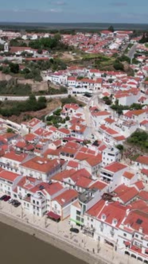 City of Alcacer do Sal Portugal Vertical Video