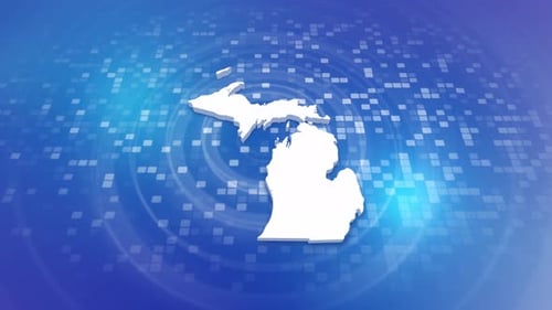 Intro die Michigan-Karte