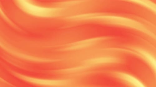 Warm Fluid Wavy Abstract Background Loop Animation