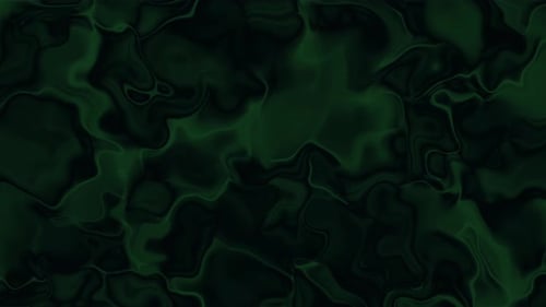 Deep Green Abstract Gradient Animation With Fluid Motion Showcasing Rich Textures And Dynamic Depth