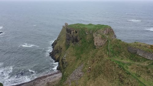 Ruine von Findlater Castle, Schottland, Großbritannien